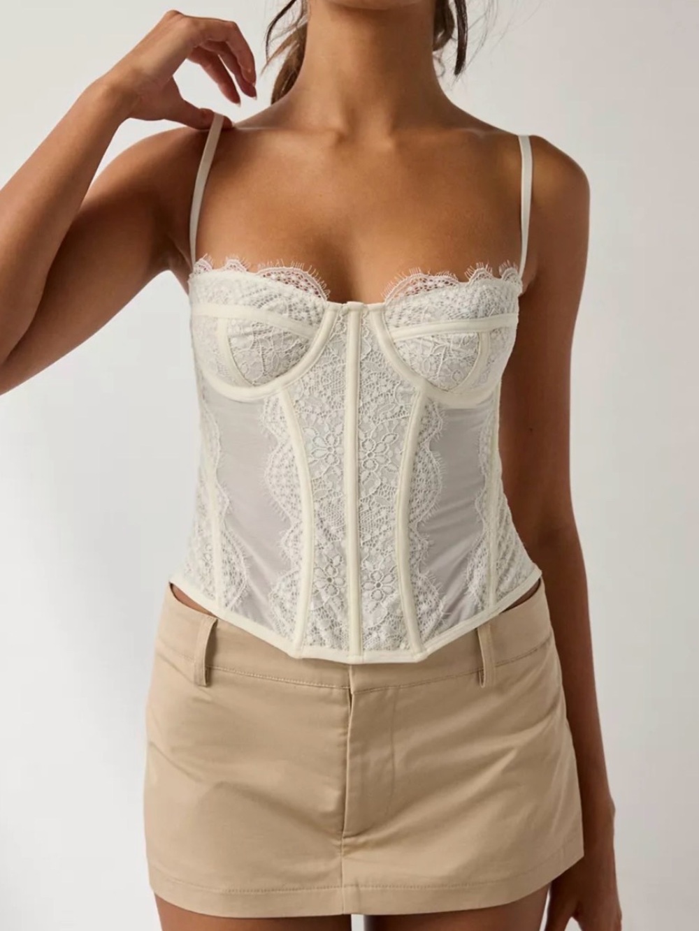 Urban Outfitters Out From Under Modern Love Corset. New with tag .green light